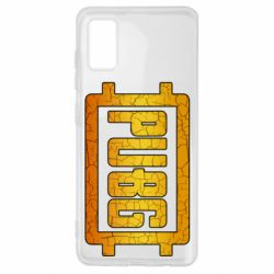 Чехол для Samsung A41 PUBG and cracks - PrintSalon