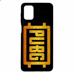 Чехол для Samsung M51 PUBG and cracks - PrintSalon