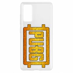 Чехол для Samsung S20 FE PUBG and cracks - PrintSalon