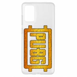 Чехол для Samsung S20+ PUBG and cracks - PrintSalon