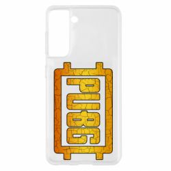 Чехол для Samsung S21 PUBG and cracks - PrintSalon