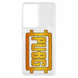 Чехол для Samsung S21 Ultra PUBG and cracks - PrintSalon