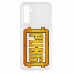 Чехол для Realme 6 PUBG and cracks - PrintSalon