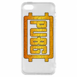 Чехол для iPhone5/5S/SE PUBG and cracks - PrintSalon