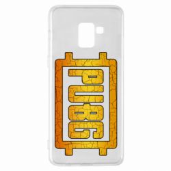 Чехол для Samsung A8+ 2018 PUBG and cracks - PrintSalon
