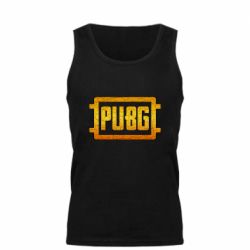 Мужская майка PUBG and cracks - PrintSalon