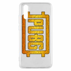 Чехол для Huawei P20 PUBG and cracks - PrintSalon