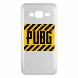 Чехол для Samsung J3 2016 PUBG and stripes - PrintSalon