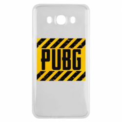 Чехол для Samsung J7 2016 PUBG and stripes - PrintSalon