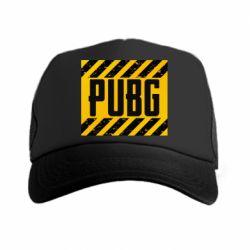 Кепка-тракер PUBG and stripes - PrintSalon