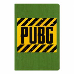 Блокнот с принто PUBG and stripes - PrintSalon