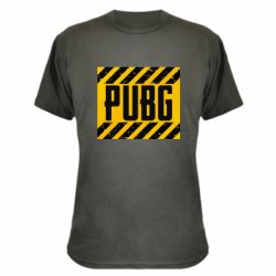 Камуфляжная футболка PUBG and stripes - PrintSalon