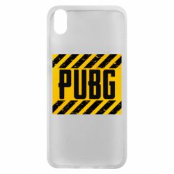 Чехол для Xiaomi Redmi 7A PUBG and stripes - PrintSalon