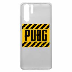 Чехол для Huawei P30 Pro PUBG and stripes - PrintSalon