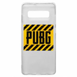 Чехол для Samsung S10+ PUBG and stripes - PrintSalon