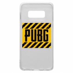 Чехол для Samsung S10e PUBG and stripes - PrintSalon