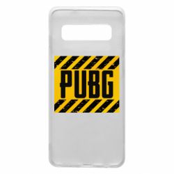 Чехол для Samsung S10 PUBG and stripes - PrintSalon