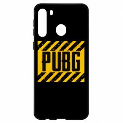 Чехол для Samsung A21 PUBG and stripes - PrintSalon
