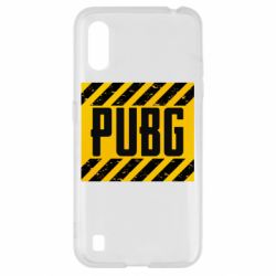 Чехол для Samsung A01/M01 PUBG and stripes - PrintSalon