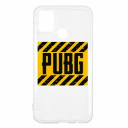 Чехол для Samsung M31 PUBG and stripes - PrintSalon