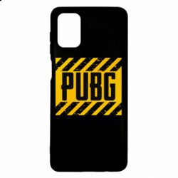 Чехол для Samsung M51 PUBG and stripes - PrintSalon