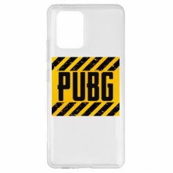 Чехол для Samsung S10 Lite PUBG and stripes - PrintSalon