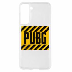 Чехол для Samsung S21 PUBG and stripes - PrintSalon