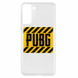 Чехол для Samsung S21+ PUBG and stripes - PrintSalon