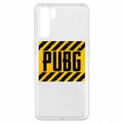 Чехол для Oppo A91/Reno3 PUBG and stripes - PrintSalon
