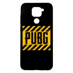 Чехол для Xiaomi Redmi Note 9/Redmi 10X PUBG and stripes - PrintSalon