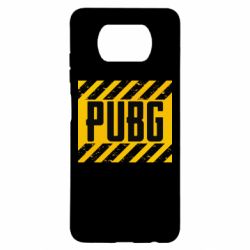 Чехол для Xiaomi Poco X3 PUBG and stripes - PrintSalon