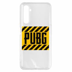 Чехол для Realme 6 Pro PUBG and stripes - PrintSalon