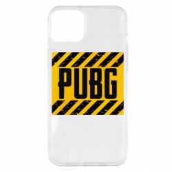 Чехол для iPhone 14 Plus PUBG and stripes - PrintSalon