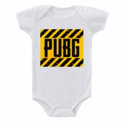Детский бодик PUBG and stripes - PrintSalon
