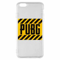 Чехол для iPhone 6 Plus/6S Plus PUBG and stripes - PrintSalon