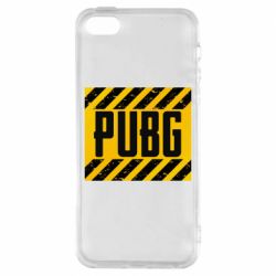 Чехол для iPhone5/5S/SE PUBG and stripes - PrintSalon