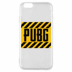 Чехол для iPhone 6/6S PUBG and stripes - PrintSalon
