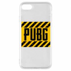 Чехол для iPhone 8 PUBG and stripes