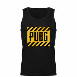 Мужская майка PUBG and stripes - PrintSalon