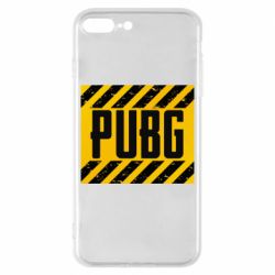 Чехол для iPhone 8 Plus PUBG and stripes - PrintSalon