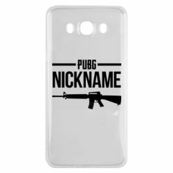 Чехол для Samsung J7 2016 Pubg automat - PrintSalon