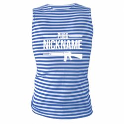 Майка-тельняшка Pubg automat - PrintSalon