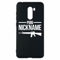 Чехол для Xiaomi Pocophone F1 Pubg automat - PrintSalon