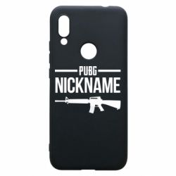 Чехол для Xiaomi Redmi 7 Pubg automat - PrintSalon