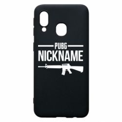 Чехол для Samsung A40 Pubg automat - PrintSalon