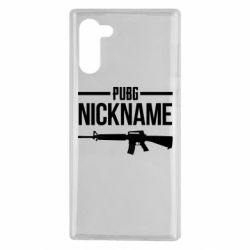 Чехол для Samsung Note 10 Pubg automat - PrintSalon