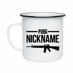 Кружка эмалированная Pubg automat - PrintSalon