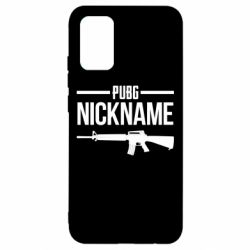 Чехол для Samsung A02s/M02s Pubg automat - PrintSalon