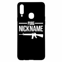 Чехол для Samsung A20s Pubg automat - PrintSalon