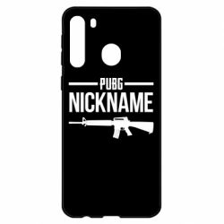 Чехол для Samsung A21 Pubg automat - PrintSalon